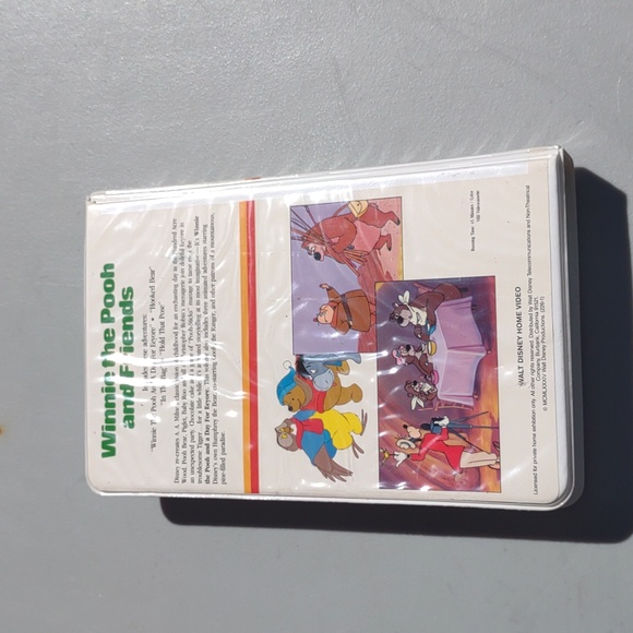 Vintage Winnie The Pooh VHS Tape VCR Winnie the Pooh and Friends VHS - Picture 4 of 8